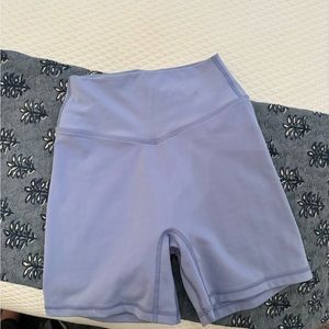 Liaison the label XS shorts lavender haze purple periwinkle blue purple